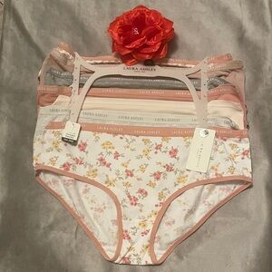 Laura Ashley 7 Pack Panty Collection - Size XL